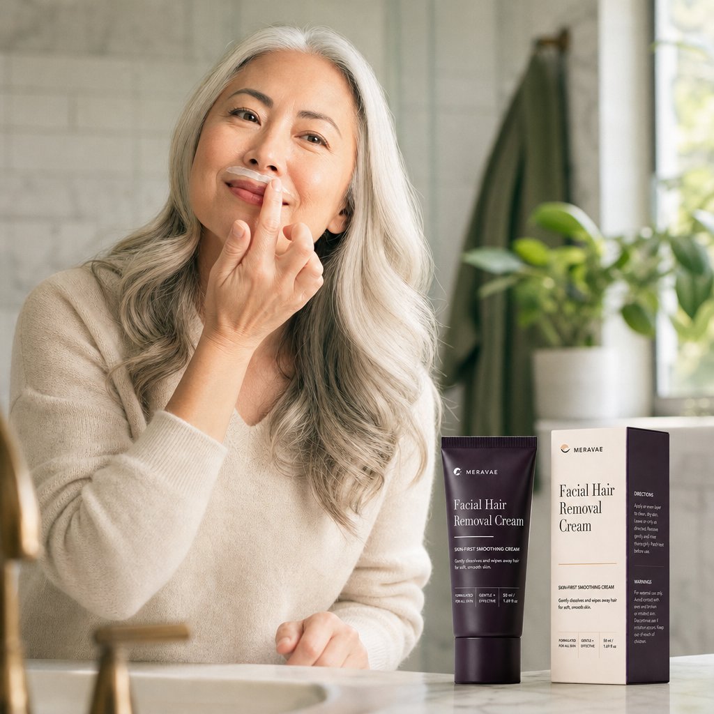 Meravae Facial Hair Removal Cream