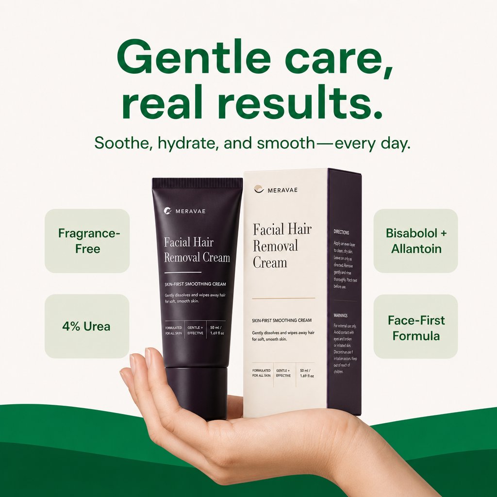 Meravae Facial Hair Removal Cream