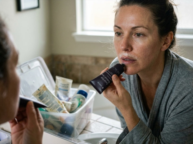 Meravae held to the face, made for facial skin